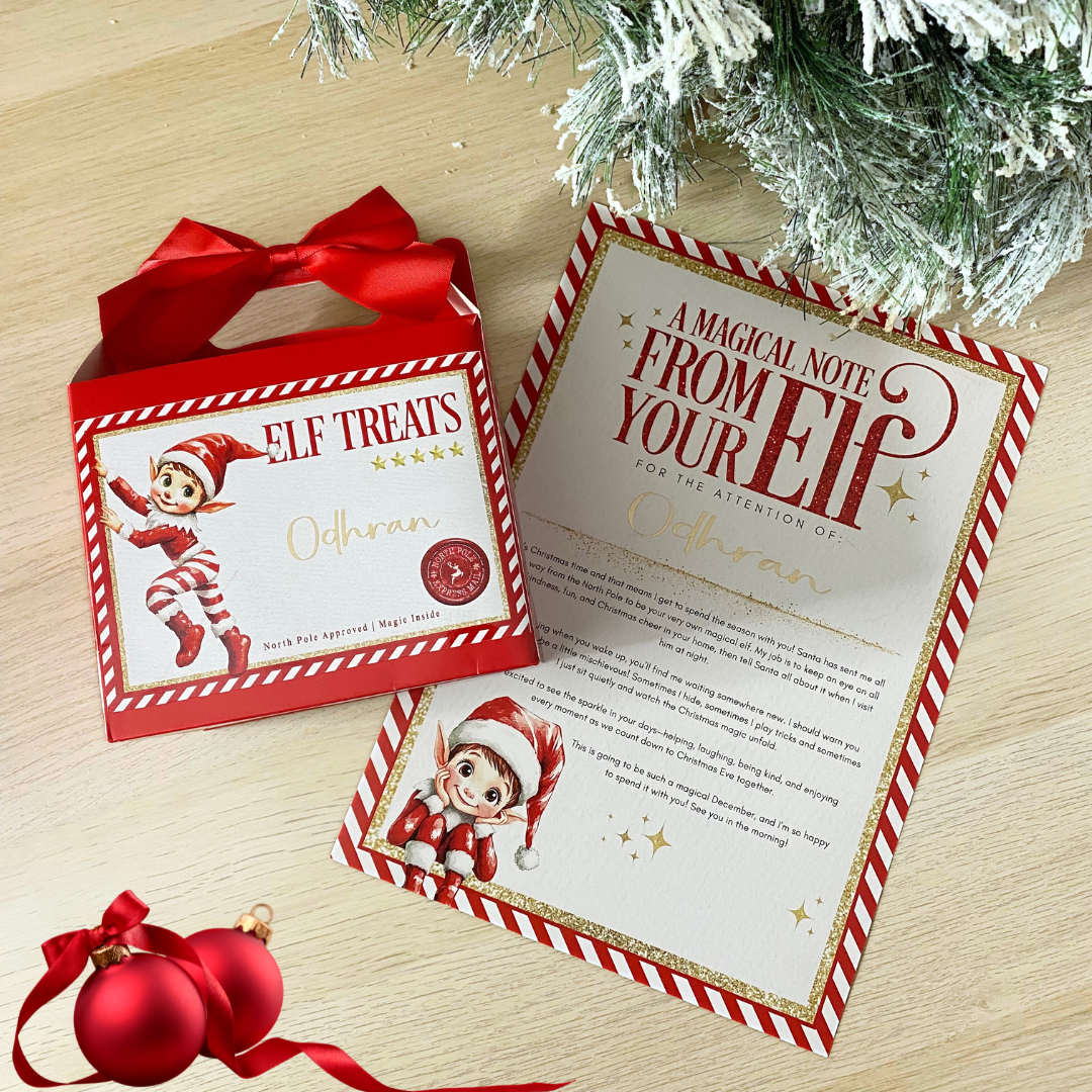 Elf is Back Treat Box & Magical Letter