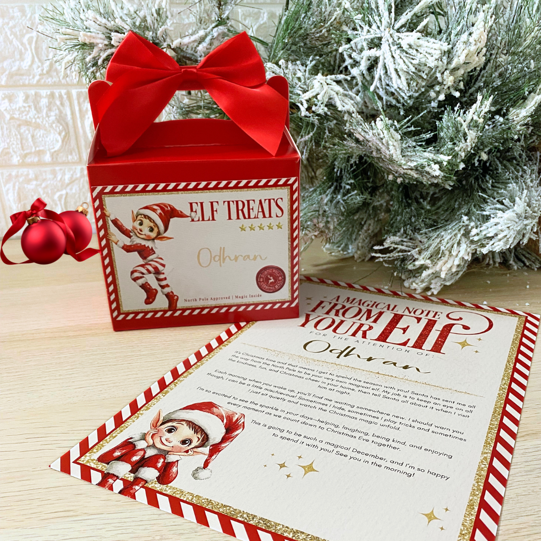 Elf is Back Treat Box & Magical Letter