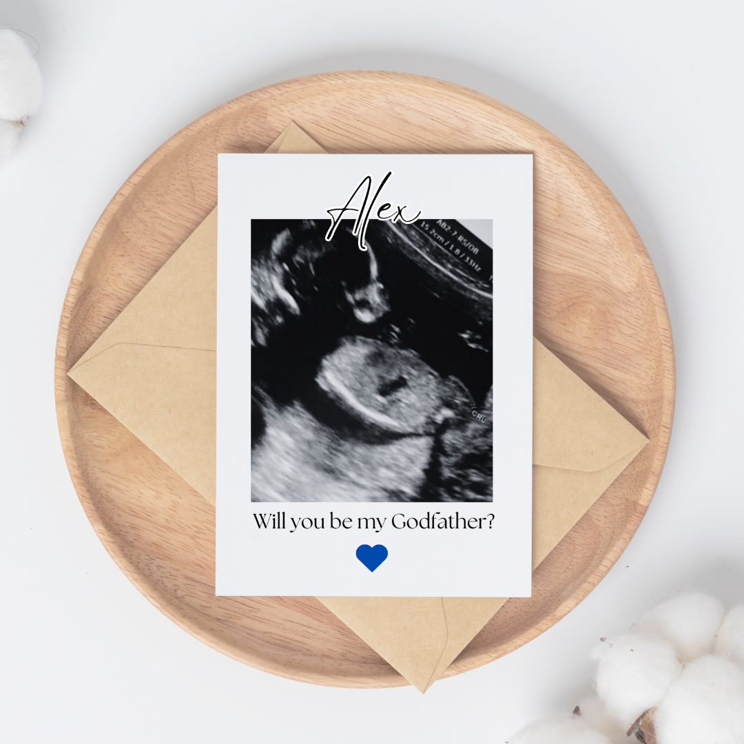 Personalised Godfather Proposal Card