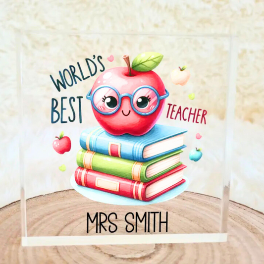 Moments That Matter – Personalized Acrylic Block