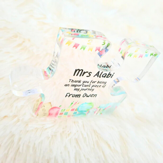 Piece by Piece – Personalized Puzzle Piece