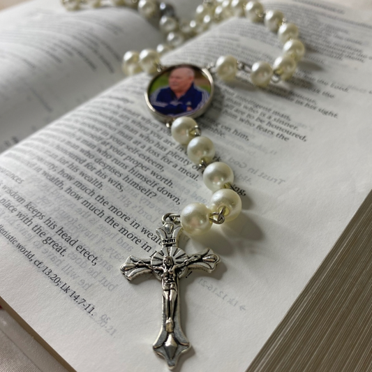 Rosary Beads with Photo