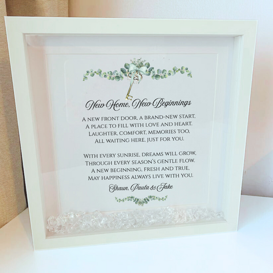 New beginnings 3d Frame