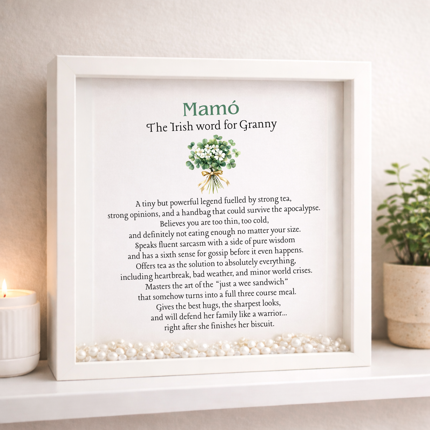 Irish Granny Definition 3d Frame