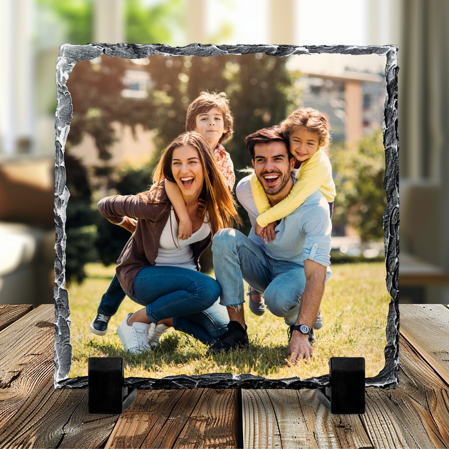Personalised Photo Slate – Square