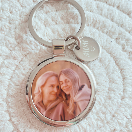 Mum Photo Keychain