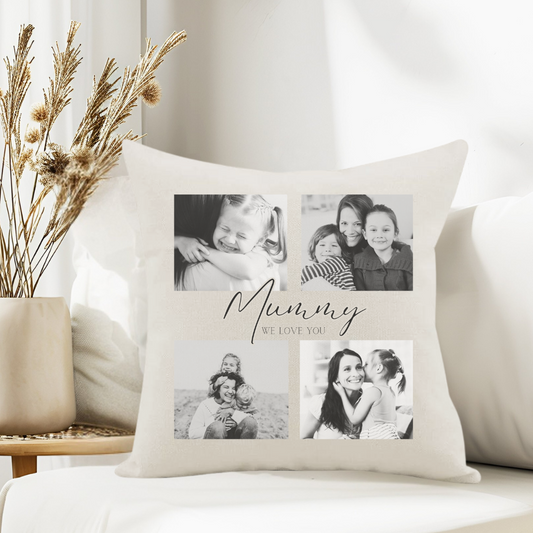 Personalised Love you Photo Cushion for Her