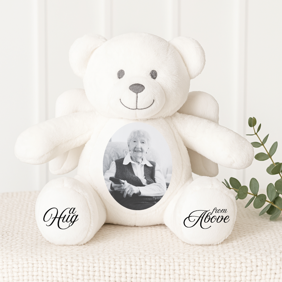 Angel Teddy – A Hug from Above