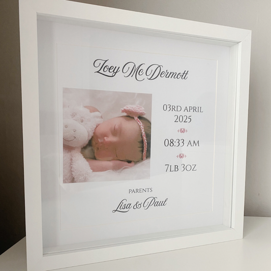 New Arrival Photo Print - 3d Frame