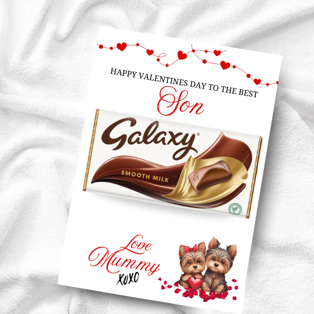 Personalised Galaxy Board - Puppy Love