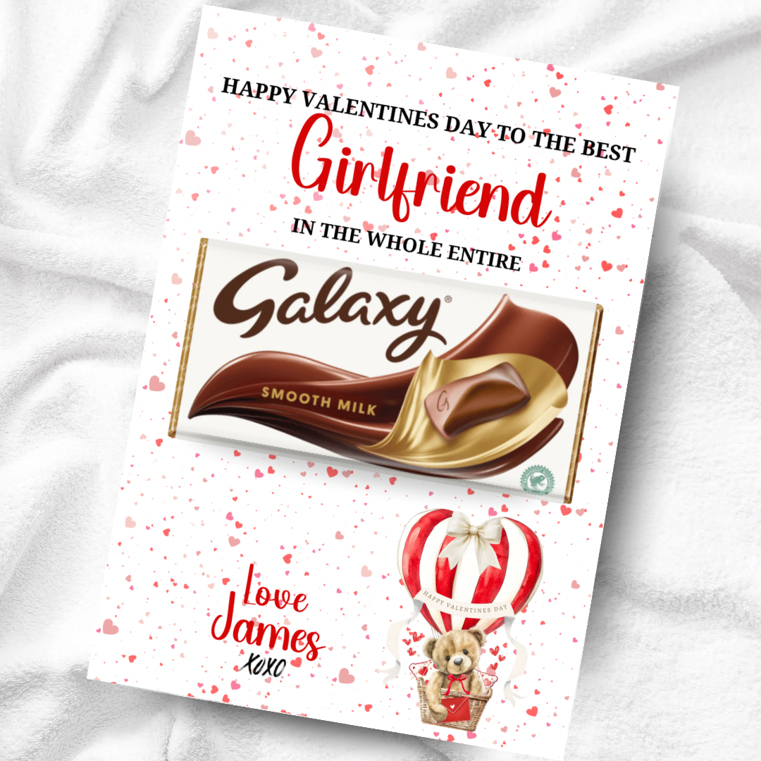 Personalised Galaxy Board - Balloon Bear