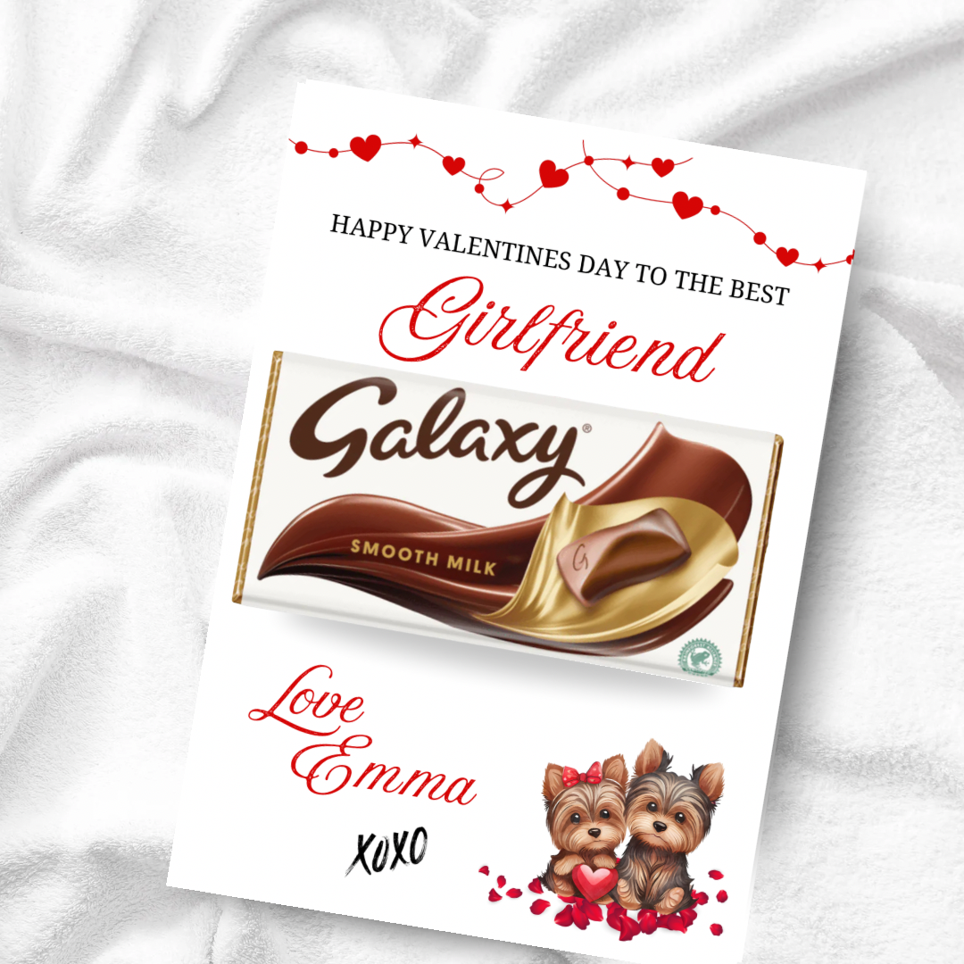 Personalised Galaxy Board - Puppy Love