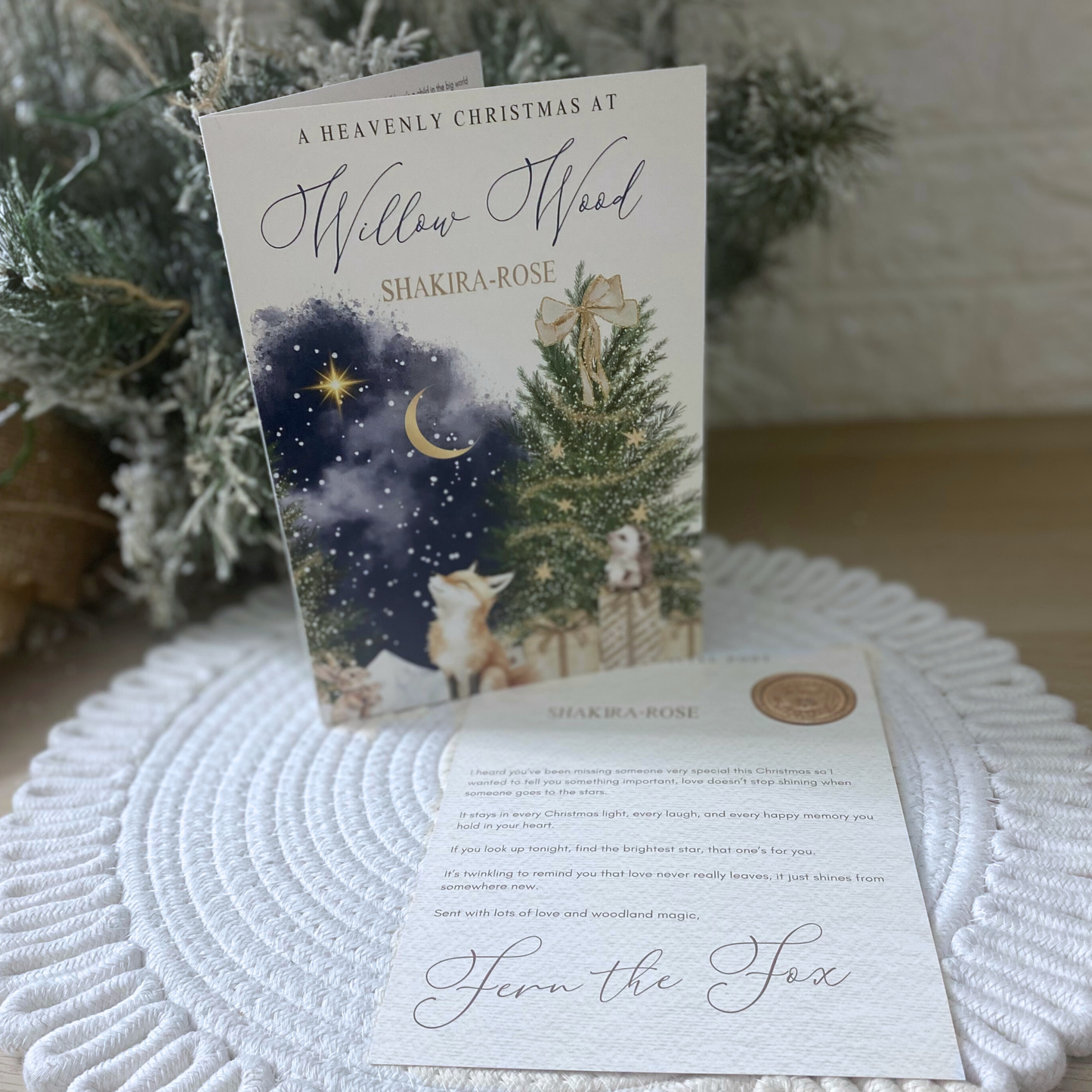 A Heavenly Christmas at Willow Wood - A memorial story
