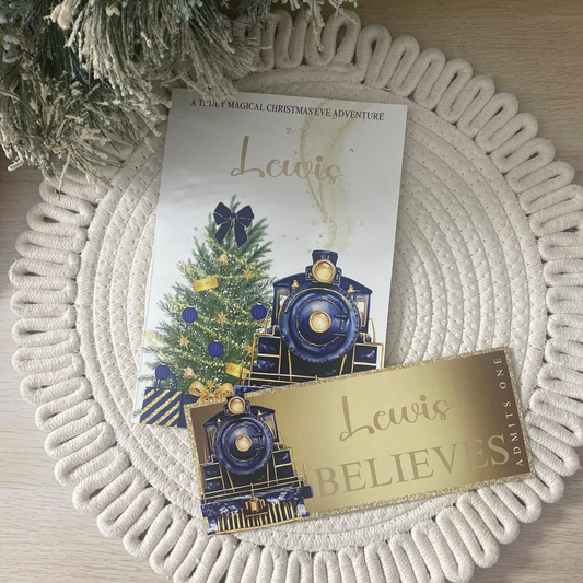 A Magical Christmas Eve Story Booklet - Navy