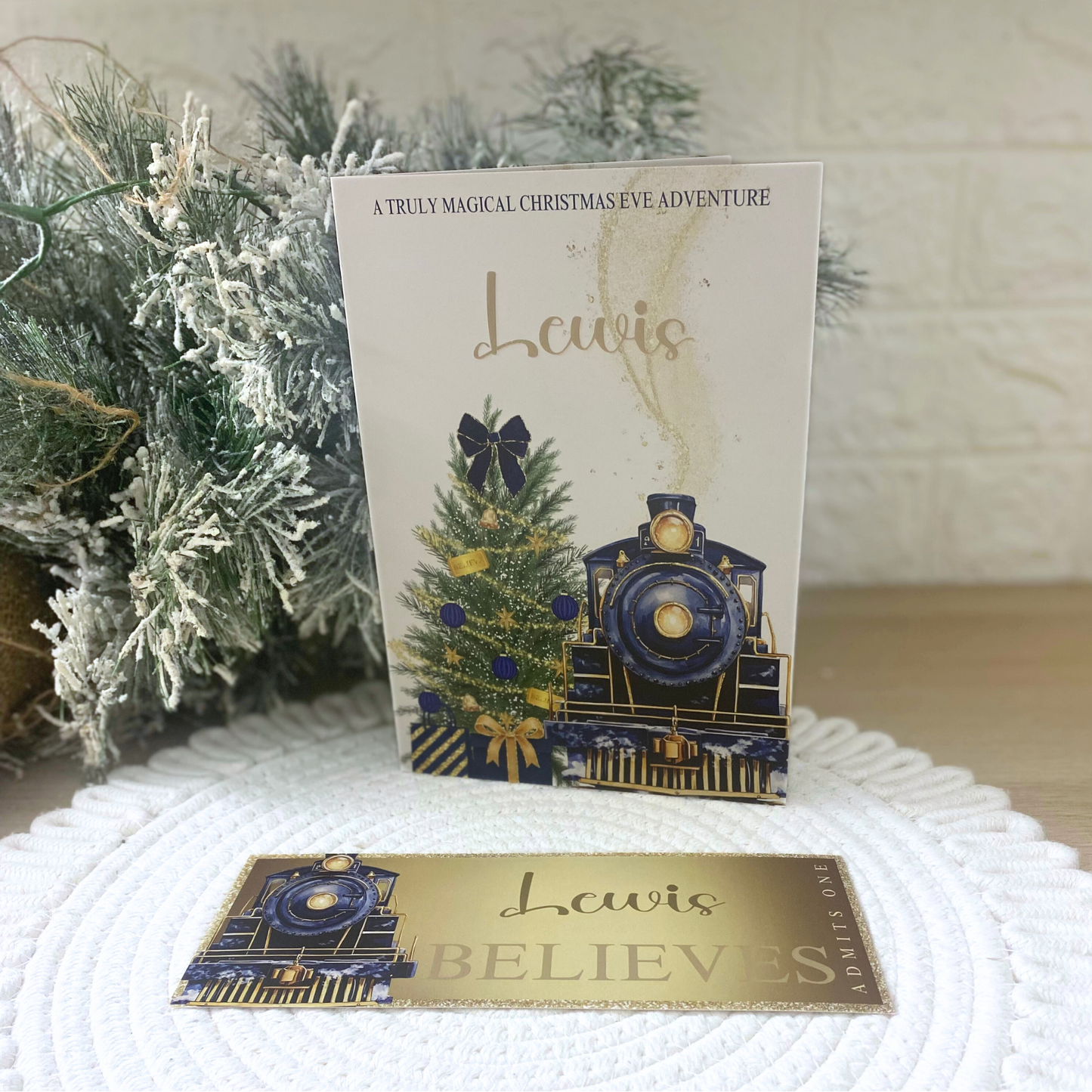 A Magical Christmas Eve Story Booklet - Navy