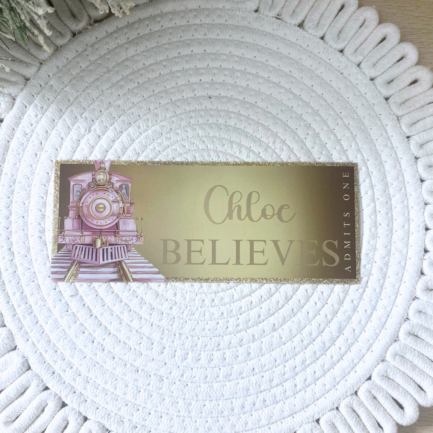 A Magical Christmas Eve Story Booklet - Pink