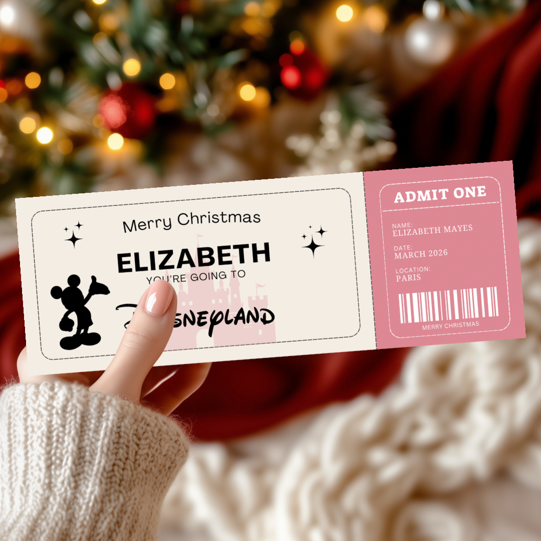 Personalised Disney  Surprise Ticket