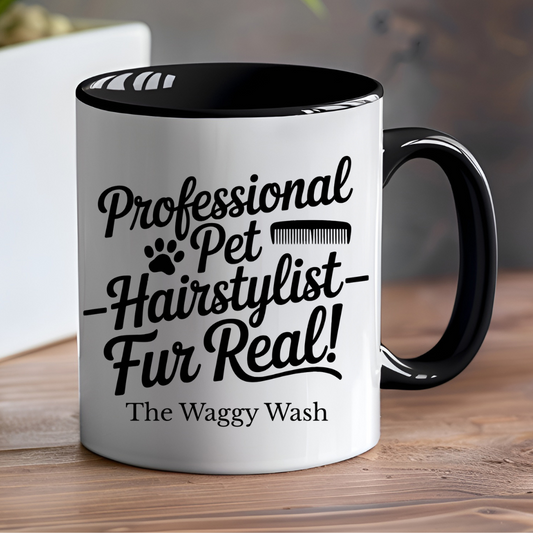 Personalised Dog Groomer Mug - Fur Stylist