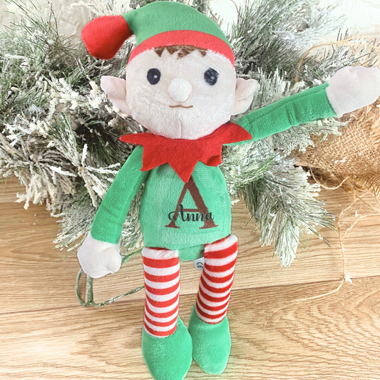 Personalised Plush Elf