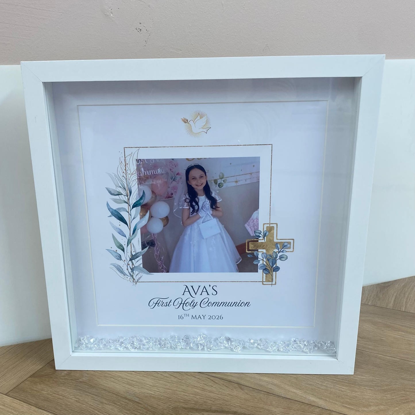Holy Communion photo box Frame