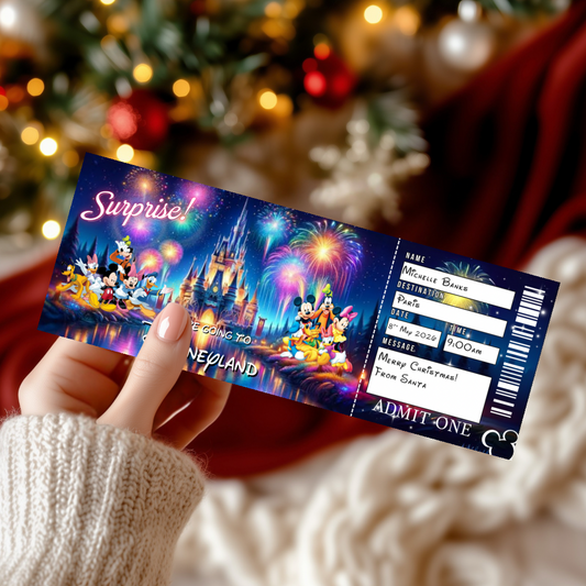 Personalised Surprise Trip Ticket
