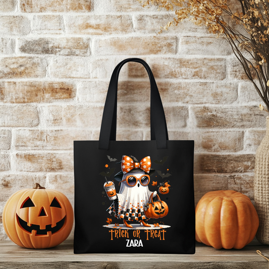 Trick or Treat Fashion Ghost Tote