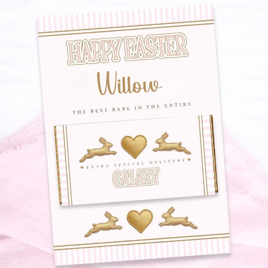 Personalised Easter Galaxy Chocolate Board