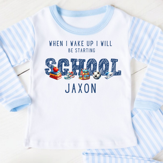 Boys 1st Day at School Pyjamas - School Essentials