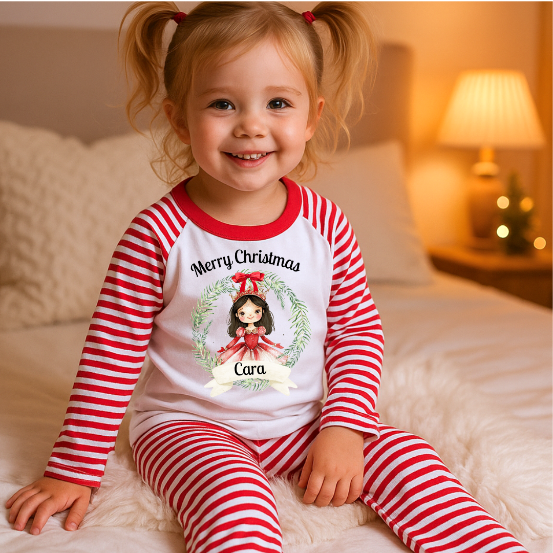 Personalised Christmas Pyjamas - Little Princess
