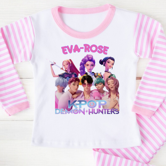 Personalised K-pop Pyjamas - Eva-Rose