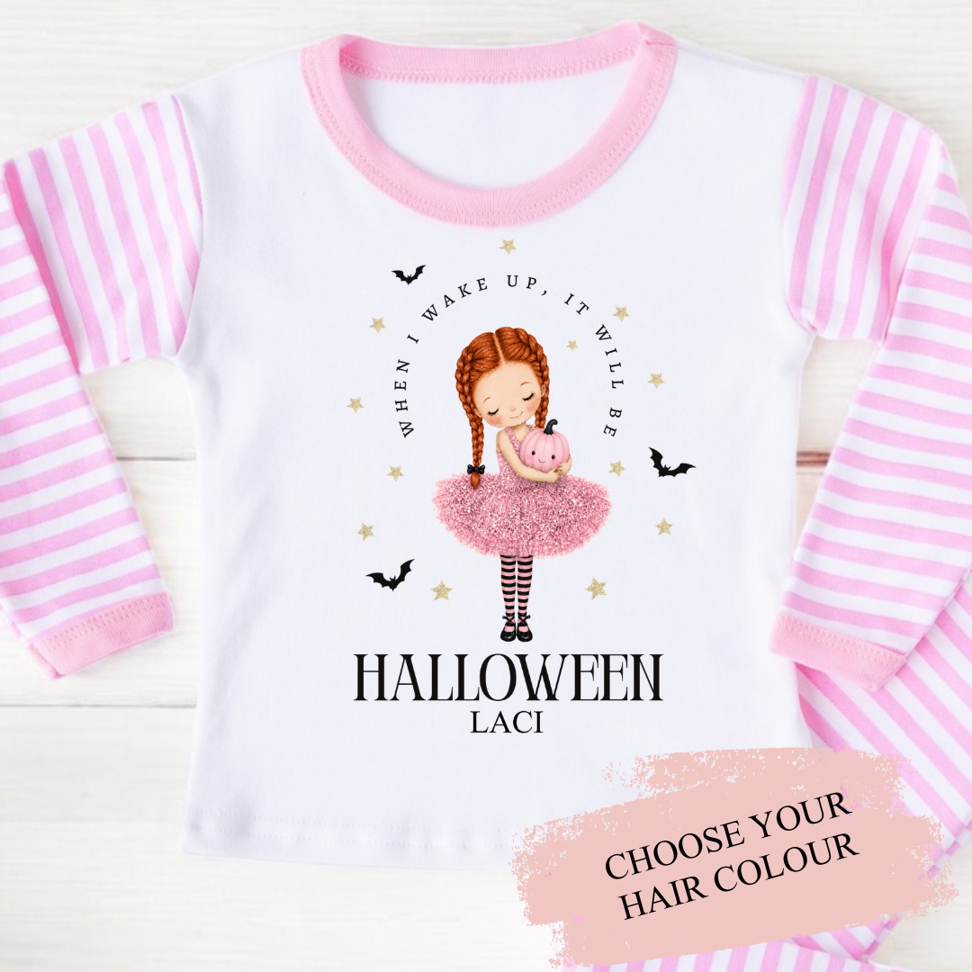 Pink Spooky Season PJs