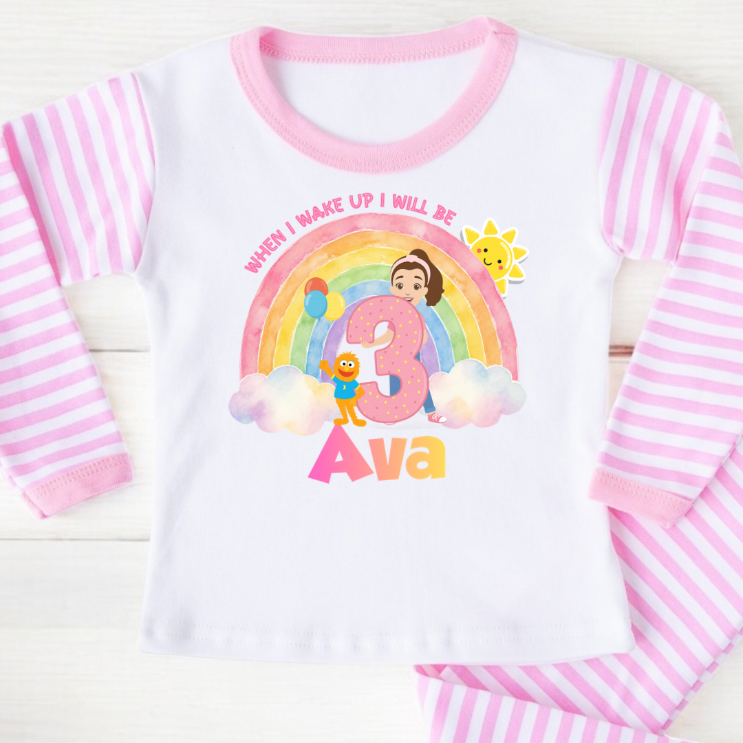 Personalised Birthday Pyjamas - Ms Rachel