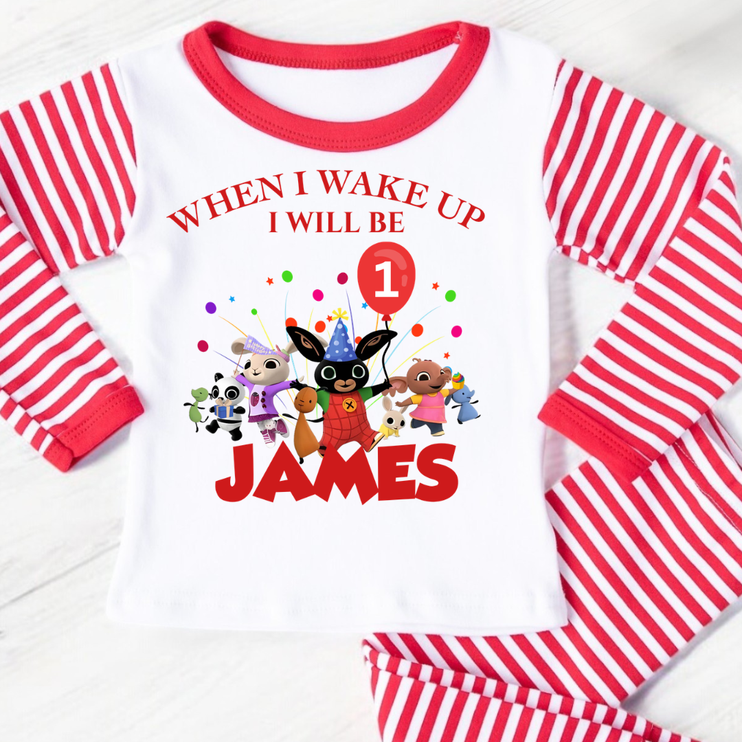 Personalised Birthday Pyjamas - Bing & Friends