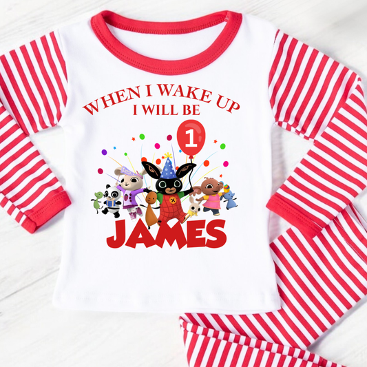 Personalised Birthday Pyjamas - Bing & Friends