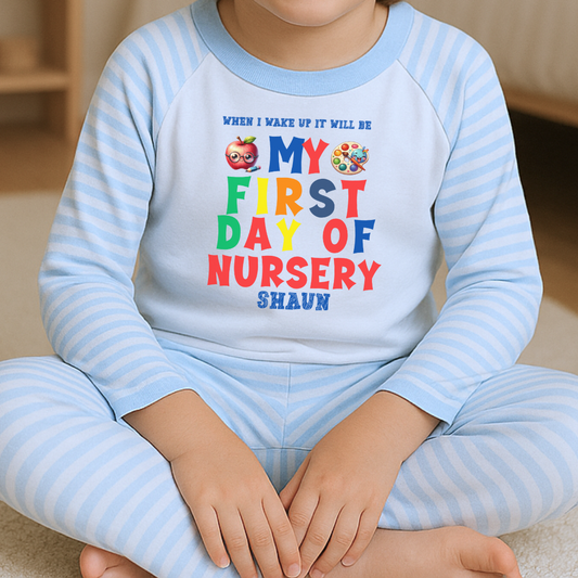 Personalised 1st Day at School Pyjamas - Boy