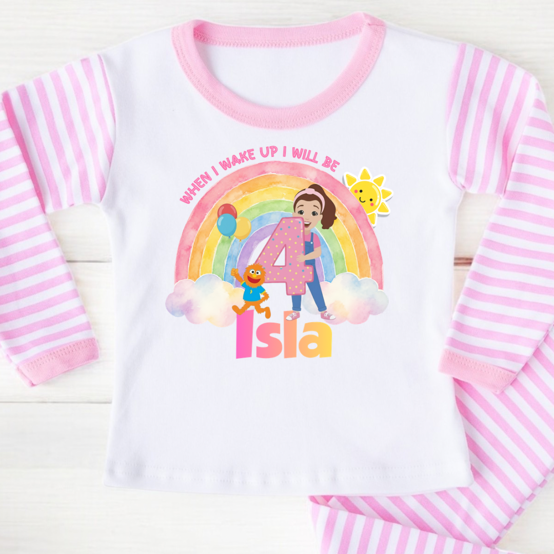 Personalised Birthday Pyjamas - Ms Rachel