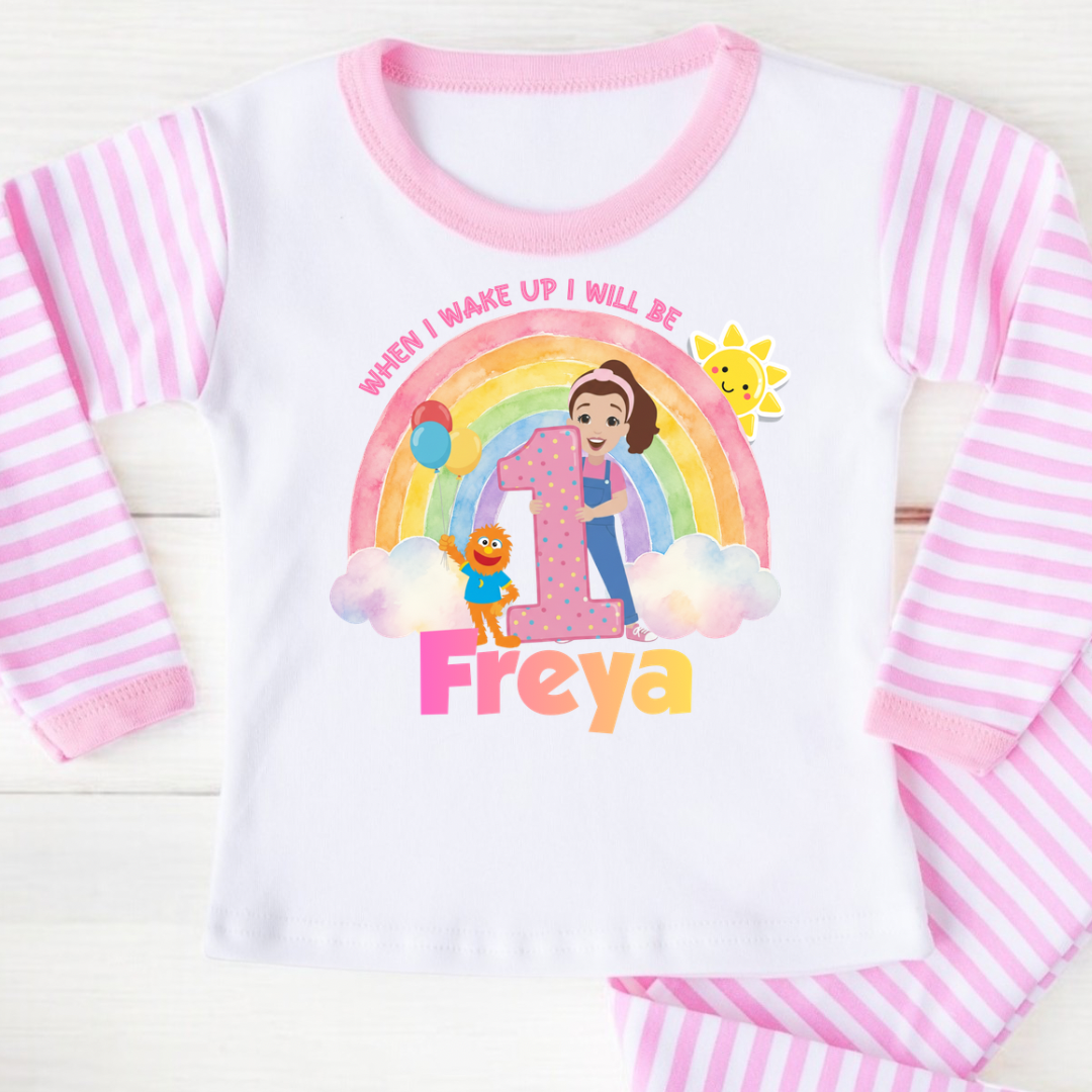 Personalised Birthday Pyjamas - Ms Rachel