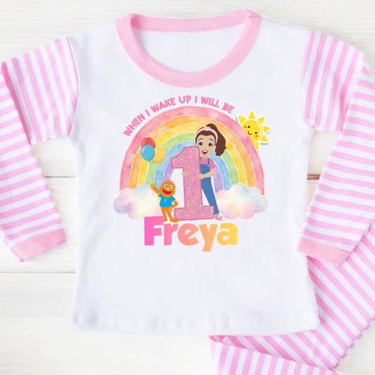 Personalised Birthday Pyjamas - Ms Rachel