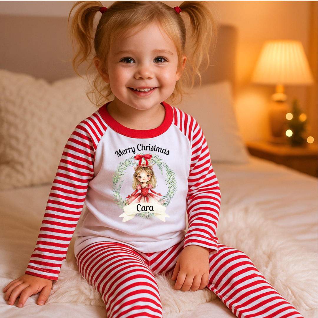 Personalised Christmas Pyjamas - Little Princess